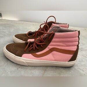 VANS Sk8- Reissue DX High Burnt Coal Brushed men size 11.5